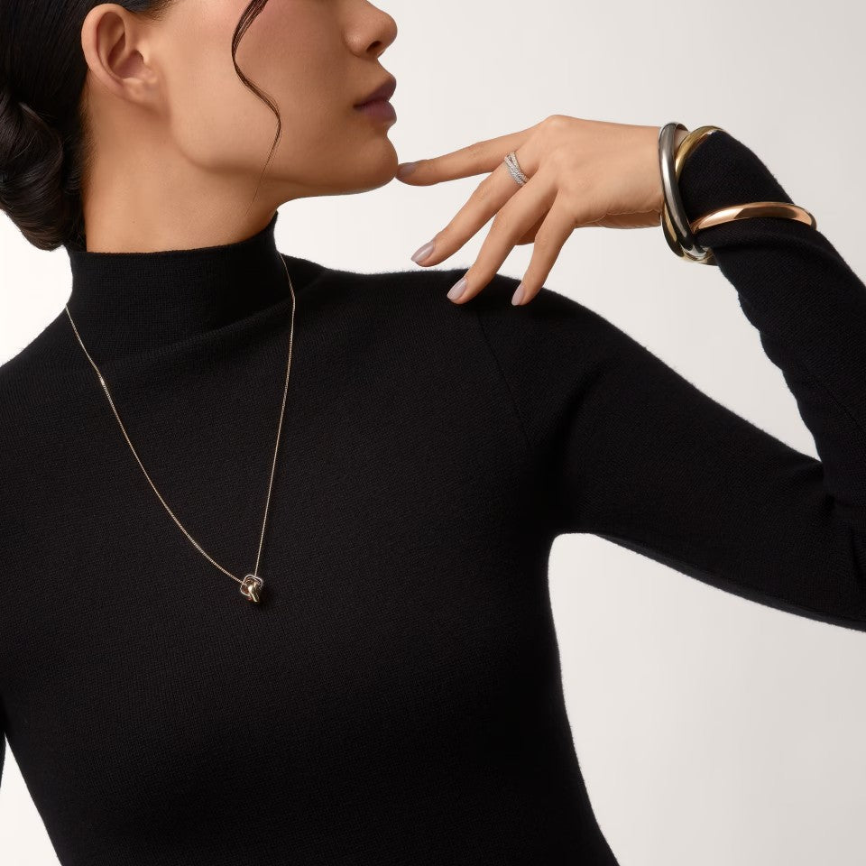 [Resenly Jewelry]TRINITY CUSHION NECKLACE COLLECTION