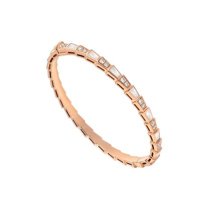 [Resenly Jewelry]SERPENTI BRACELET PINK GOLD MOP DIAMOND