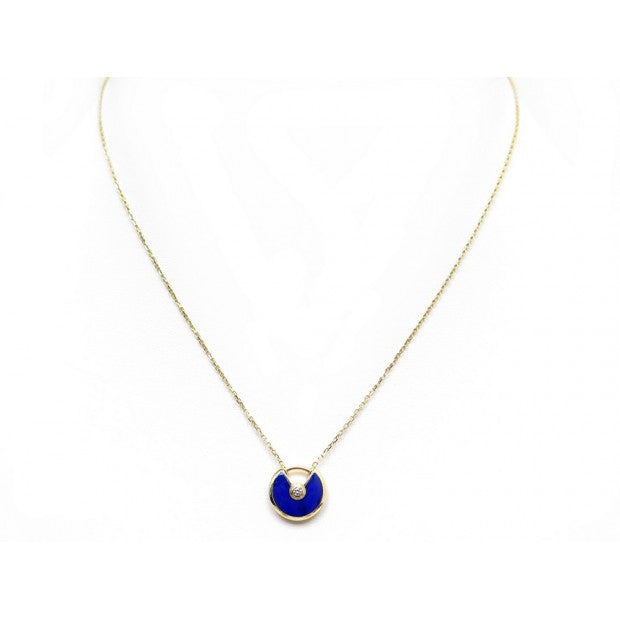 [Resenly Jewelry]AMULETTE ROSE GOLD AGATE NECKLACE