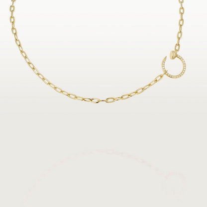 [Resenly Jewelry]JUSTE NECKLACE FULL DIAMONDS