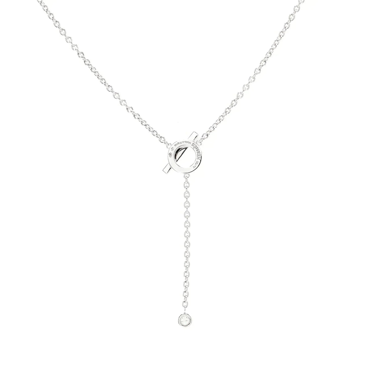 [Resenly Jewelry]FINESSE SILVER DIAMOND NECKLACE
