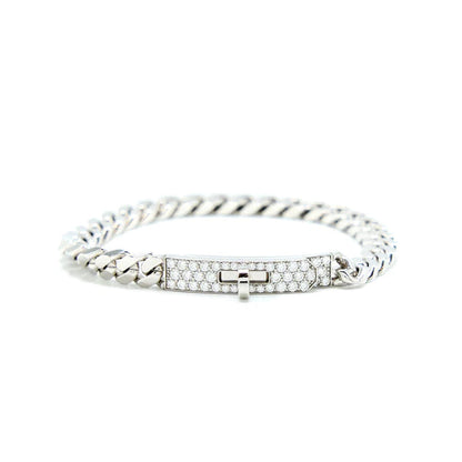 {
  "Resenly Jewelry": "レゼンリー・ジュエリー",
  "KELLY CHAIN SILVER DIAMOND BRACELET": "ケリーチェーン シルバー ダイヤモンド ブレスレット"
}
