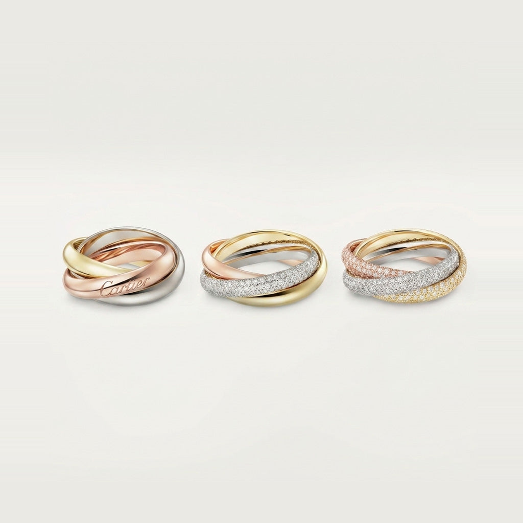 [Resenly Jewelry]TRINITY 3.2MM RING COLLECTION