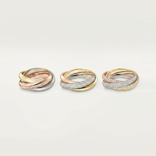 [Resenly Jewelry]TRINITY 3.2MM RING COLLECTION
