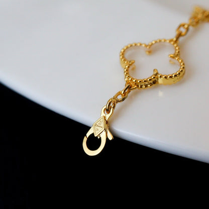 {
"Resenly Jewelry": "リゼンリー・ジュエリー",
"CLOVER 5 MOTIF ROCK CRYSTAL BRACELET": "クローバー 5モチーフ ロッククリスタル ブレスレット"
}