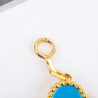 [Resenly Jewelry] CLOVER 5 MOTIF TURQUOISE BRACELET COLLECTION