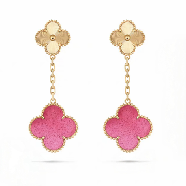 [Resenly Jewelry] 26 NEW PINK BUBBLE ENAMEL SET