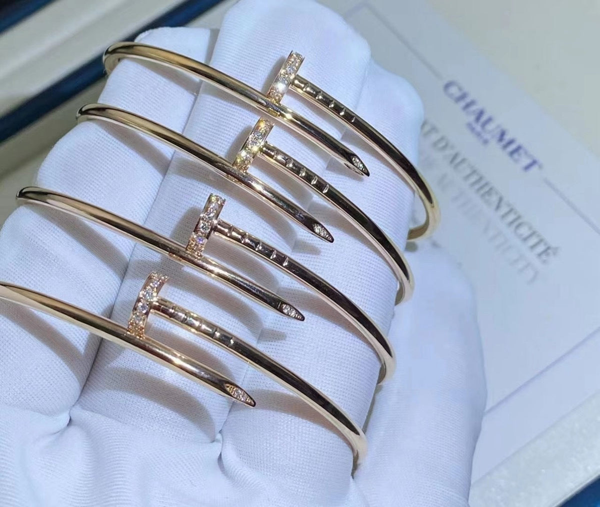 [Resenly Jewelry]JUSTE BRACELET 2.5MM DIAMONDS