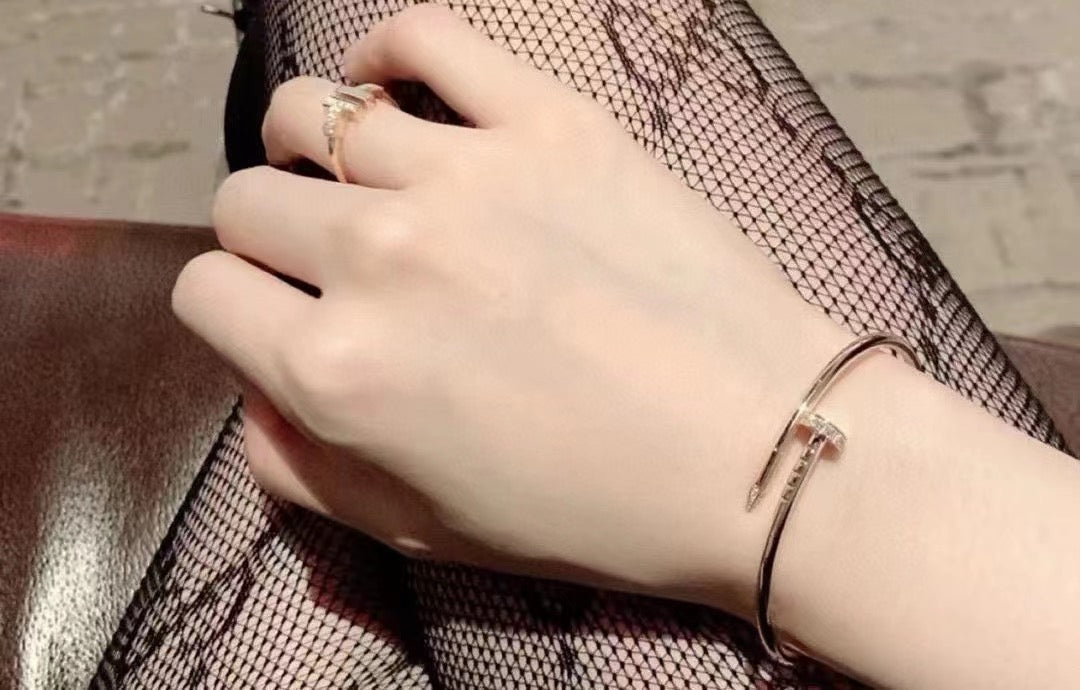 [Resenly Jewelry]JUSTE BRACELET 2.5MM DIAMONDS