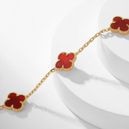 {
  "Resenly Jewelry": "Resenly Jewelry",
  "CLOVER 10 MOTIFS CARNELIAN NECKLACE": "クローバー 10モチーフ カーネリアン ネックレス"
}