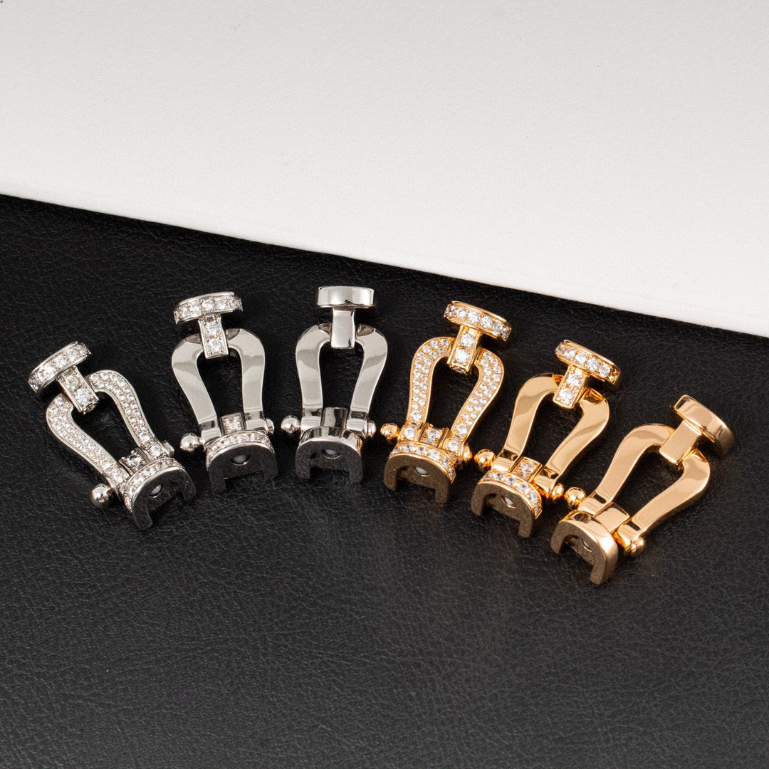 [Resenly Jewelry]FORCE LARGE HORSESHOE NO DIAMOND BRACELET GOLD