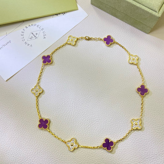 {
"Resenly Jewelry Jewelry": "Resenly ジュエリー",
"CLOVER 10 MOTIFS  PURPLE VIOLET DIAMOND NECKLACE": "クローバー 10モチーフ パープルバイオレット ダイヤモンドネックレス"
}