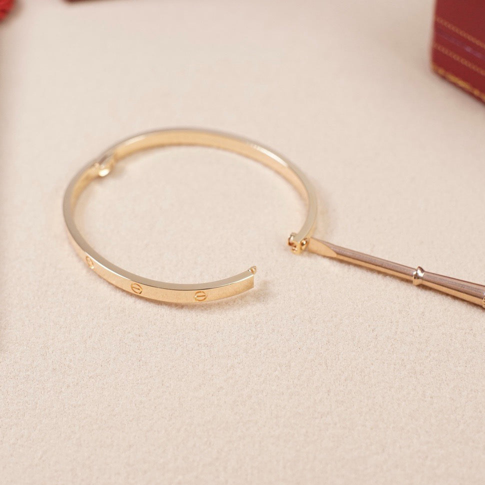 [Resenly Jewelry]LOVE BRACELET 3.65MM NO DIAMONDS