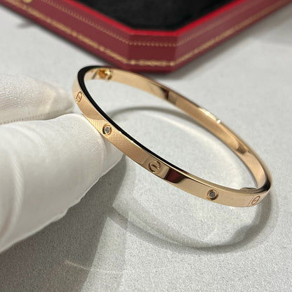 [Resenly Jewelry]LOVE BRACELET 3.65MM 6 DIAMONDS