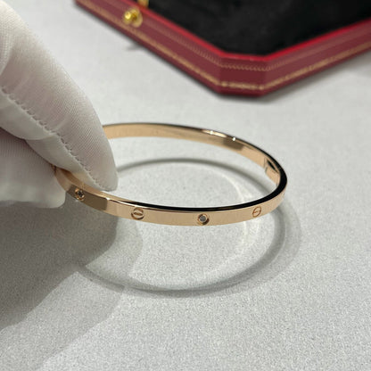 [Resenly Jewelry]LOVE BRACELET 3.65MM 6 DIAMONDS