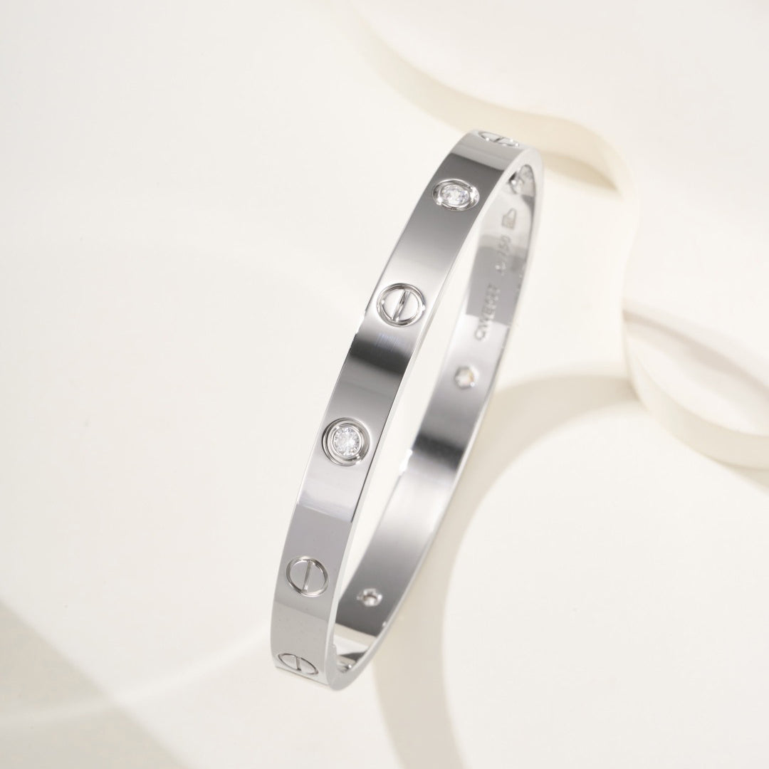[Resenly Jewelry]LOVE BRACELET 6.1MM 4 DIAMONDS
