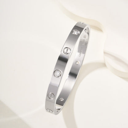 [Resenly Jewelry]LOVE BRACELET 6.1MM 4 DIAMONDS