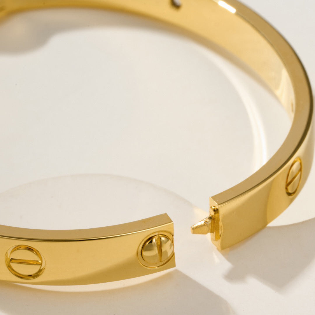 [Resenly Jewelry]LOVE BRACELET 6.1MM 4 DIAMONDS