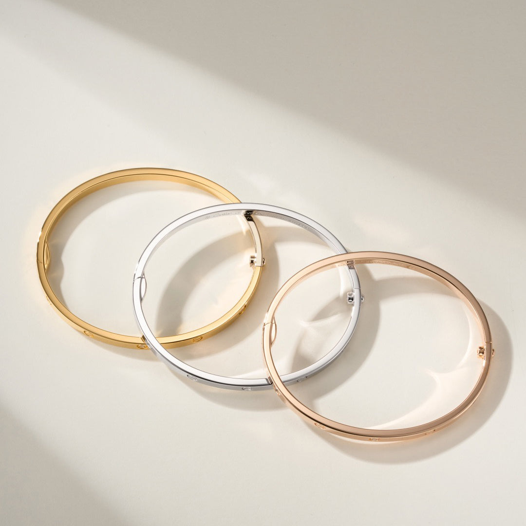 [Resenly Jewelry]LOVE BRACELET 3.65MM 6 DIAMONDS
