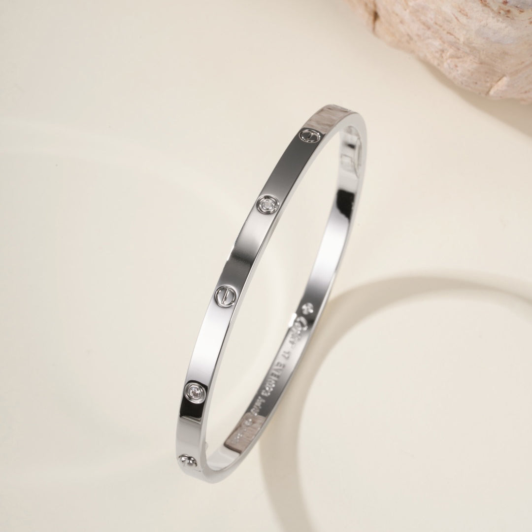 [Resenly Jewelry]LOVE BRACELET 3.65MM 6 DIAMONDS