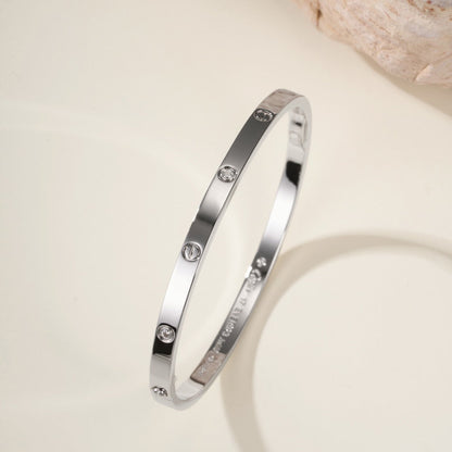 [Resenly Jewelry]LOVE BRACELET 3.65MM 6 DIAMONDS