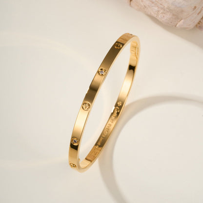 [Resenly Jewelry]LOVE BRACELET 3.65MM 6 DIAMONDS