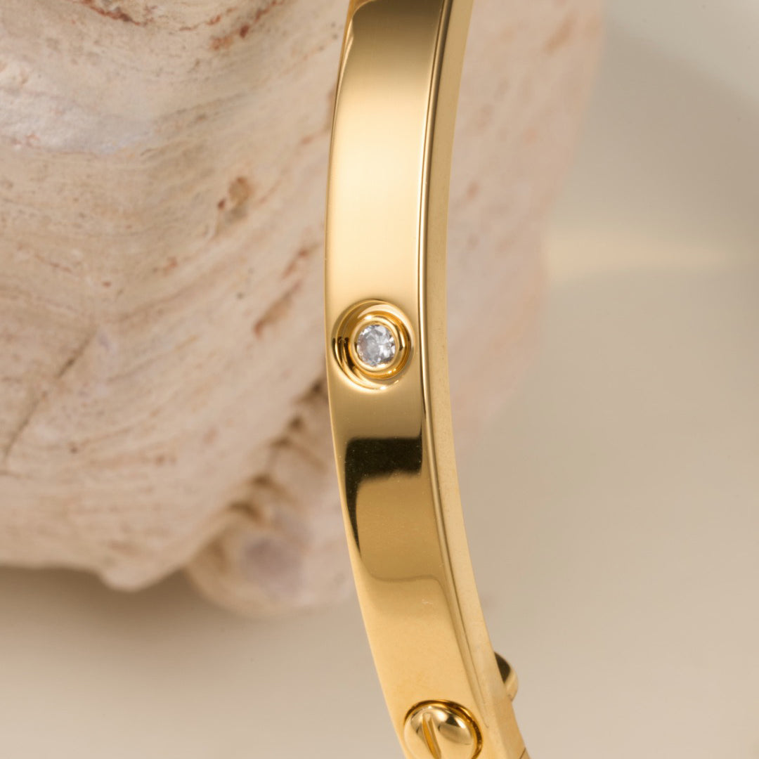 [Resenly Jewelry]LOVE BRACELET 3.65MM 6 DIAMONDS