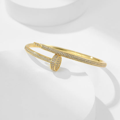 [Resenly Jewelry]JUSTE BRACELET 3.5MM ALL DIAMONDS