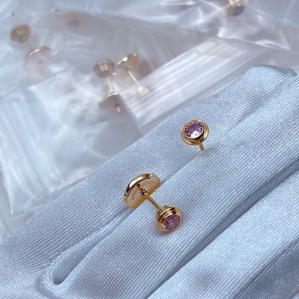 [Resenly Jewelry]DAMOUR PING DIAMOND EARRINGS