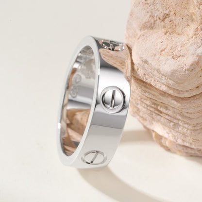 [Resenly Jewelry]LOVE RING 5.5MM NO DIAMOND
