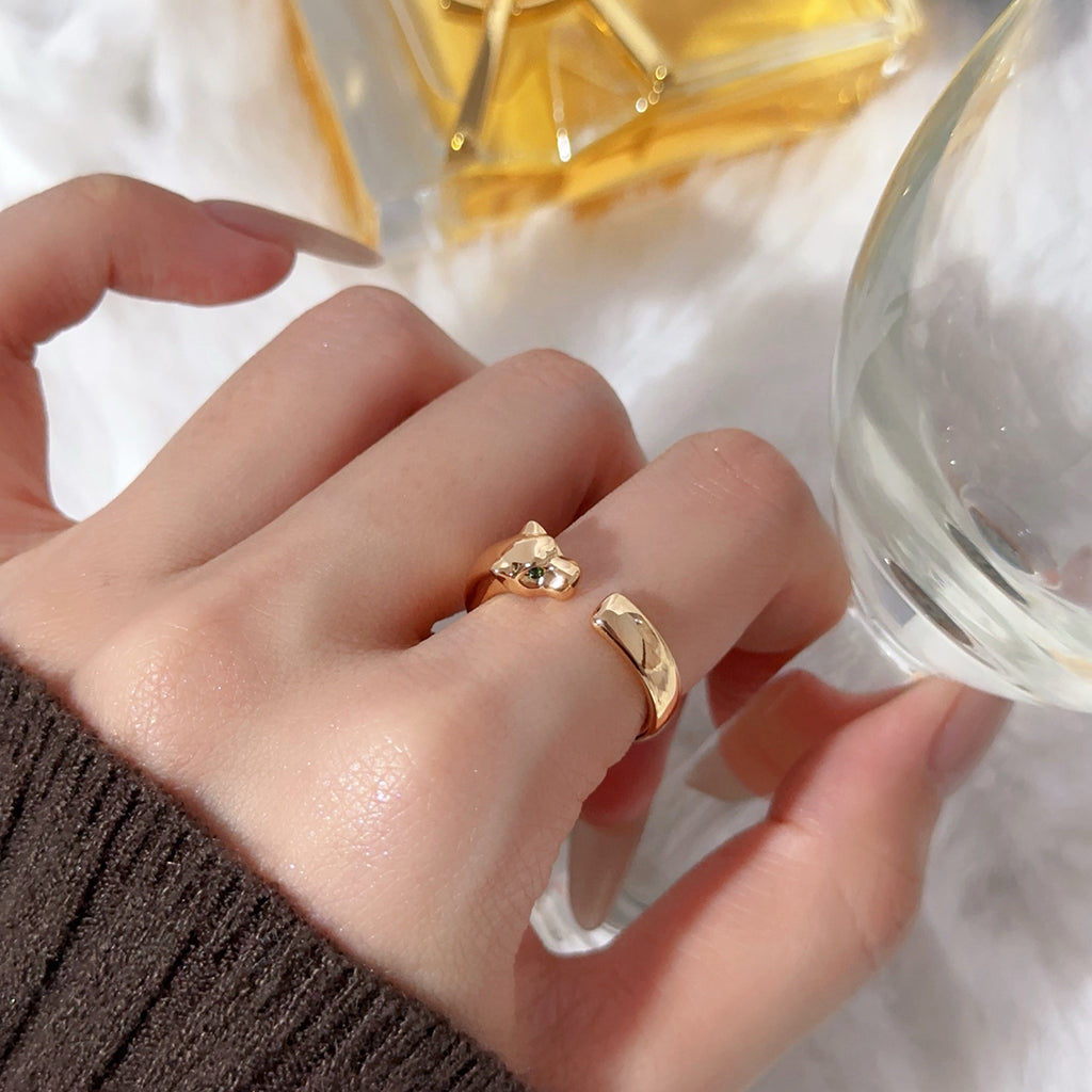 [Resenly Jewelry]PANTHERE NO DIAMOND SMALL RING