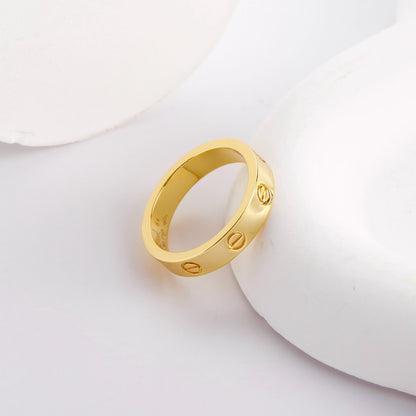 [Resenly Jewelry]LOVE RING 3.6 MM NO DIAMOND