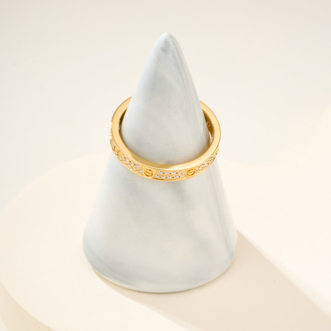 [Resenly Jewelry]LOVE RING 2.65MM DIAMOND
