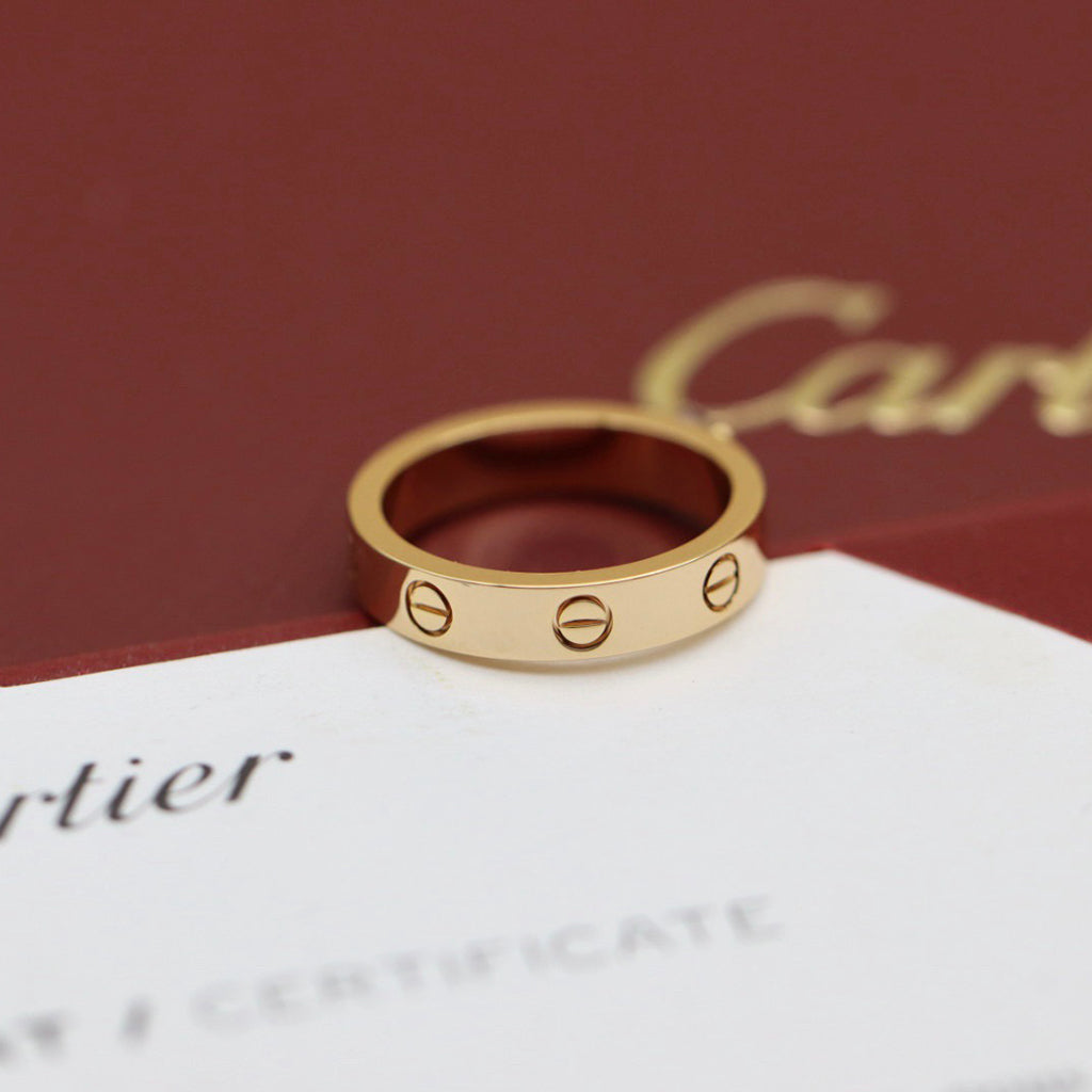 [Resenly Jewelry]LOVE RING 3.6MM 1 BIG DIAMOND