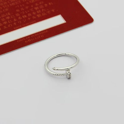 [Resenly Jewelry]JUSTE 1.8MM HALF DIAMOND RING
