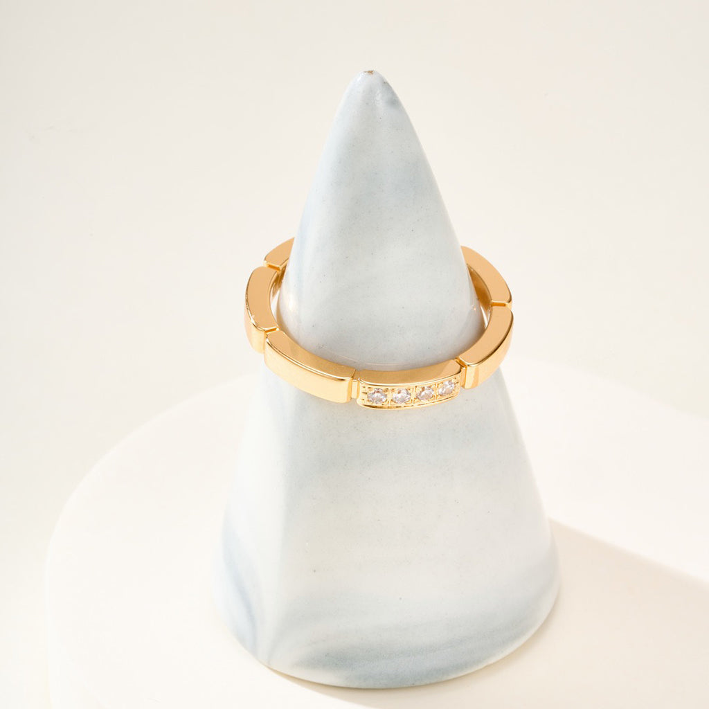 [Resenly Jewelry]MAILLON PANTHERE 4 DIAMOND RING