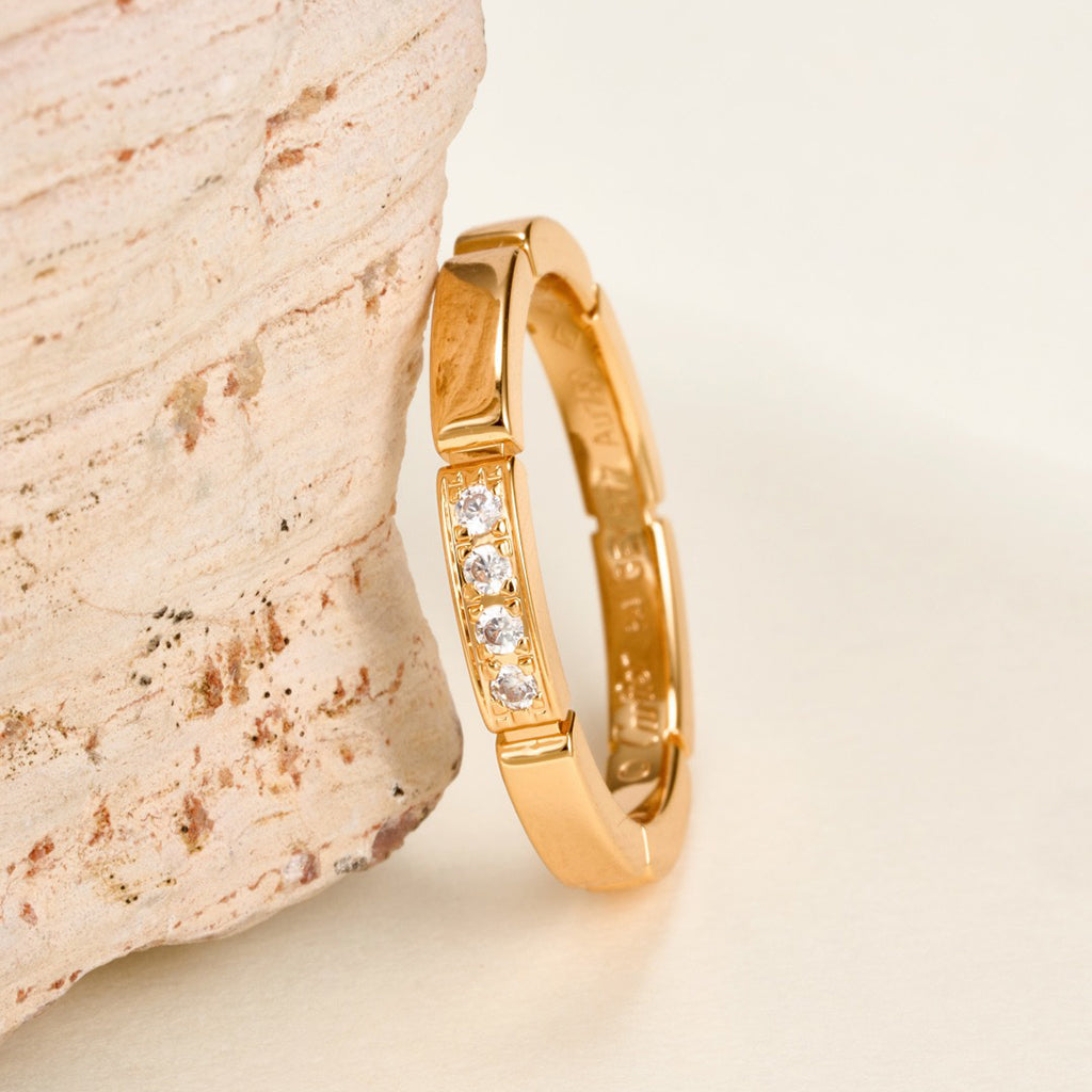 [Resenly Jewelry]MAILLON PANTHERE 4 DIAMOND RING