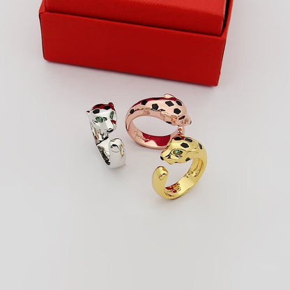 [Resenly Jewelry]PANTHERE SPOTTED MEDIUM RING
