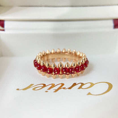 [Resenly Jewelry]CLASH 7.9MM AGATE CHALCEDONY RING