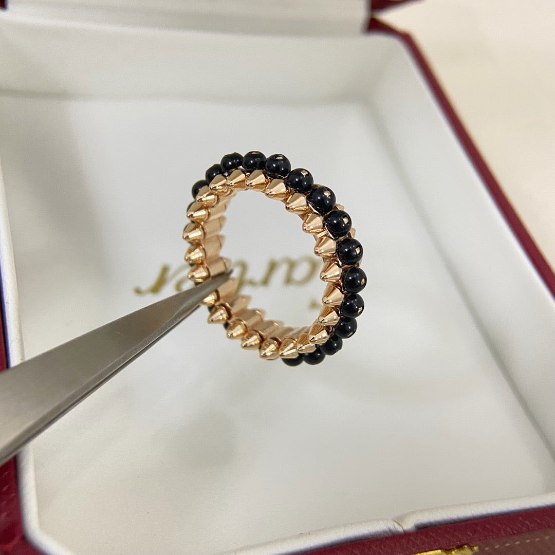 [Resenly Jewelry]CLASH 7.9MM AGATE CHALCEDONY RING