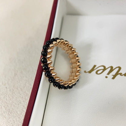 [Resenly Jewelry]CLASH 7.9MM AGATE CHALCEDONY RING