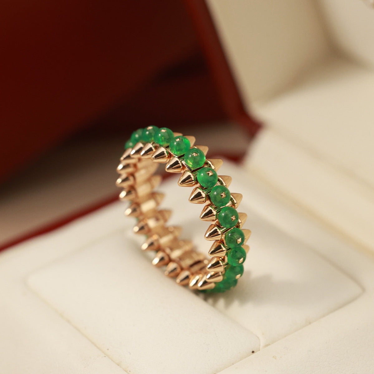 [Resenly Jewelry]CLASH 7.9MM AGATE CHALCEDONY RING