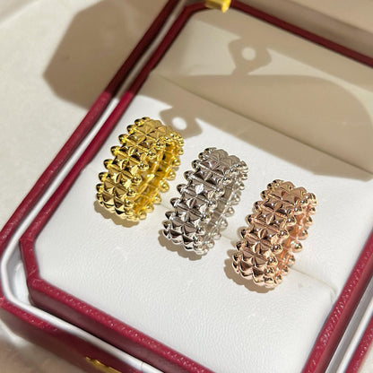 [Resenly Jewelry]CLASH 9.2MM DOUBLE ROW RING