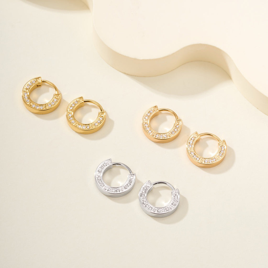 [Resenly Jewelry]LOVE DIAMOND EARRINGS