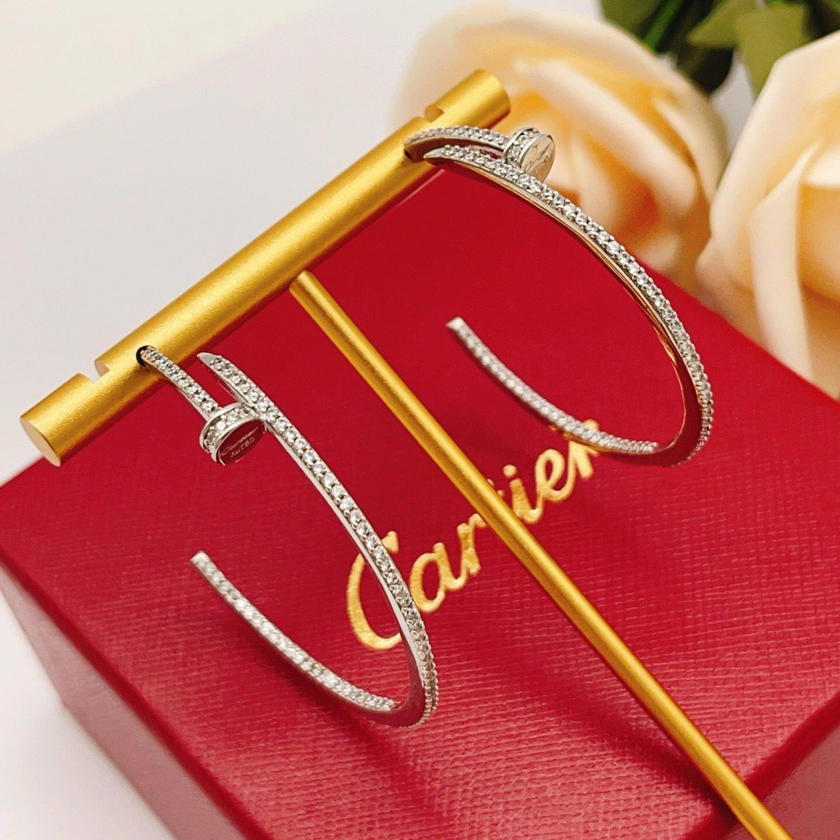 {
  "Resenly Jewelry": "Resenly Jewelry",
  "JUSTE FULL DIAMOND LARGE EARRINGS": "JUSTE フルダイヤモンド ラージイヤリング"
}