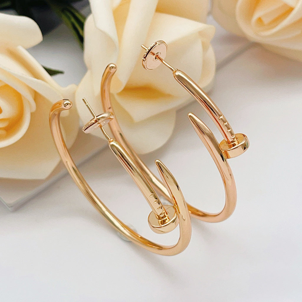 [Resenly Jewelry]JUSTE ノンダイヤモンド ラージピアス