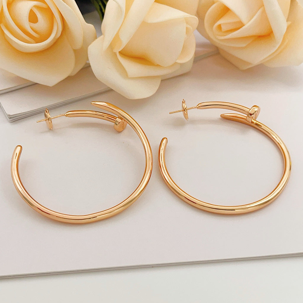 [Resenly Jewelry]JUSTE ノンダイヤモンド ラージピアス