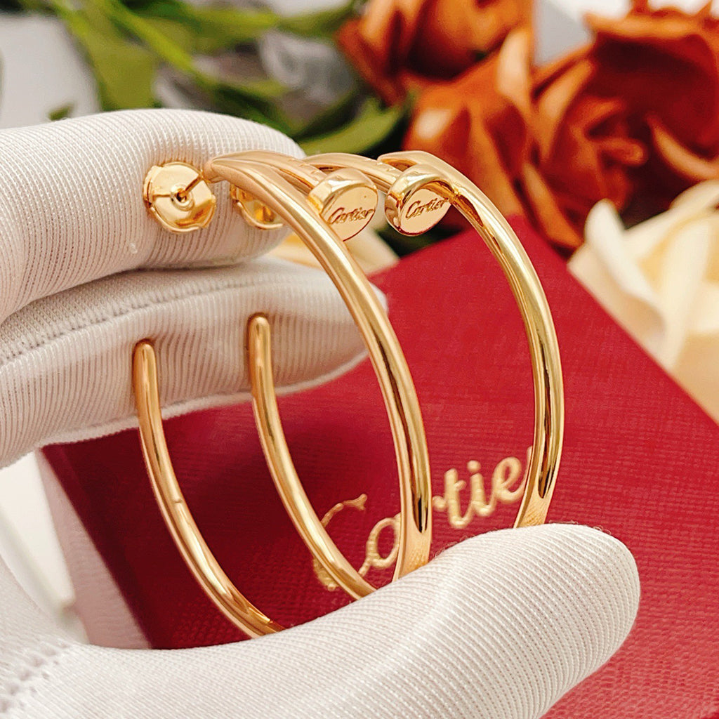 [Resenly Jewelry]JUSTE ノンダイヤモンド ラージピアス