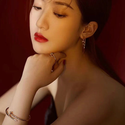 [Resenly Jewelry]JUSTE ノンダイヤモンド ラージピアス