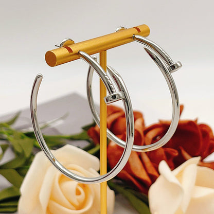 [Resenly Jewelry]JUSTE ノンダイヤモンド ラージピアス